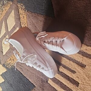 White sneakers